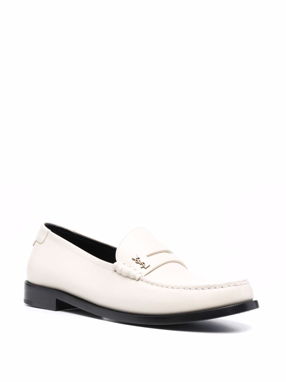 Saint Laurent  Flat shoes White