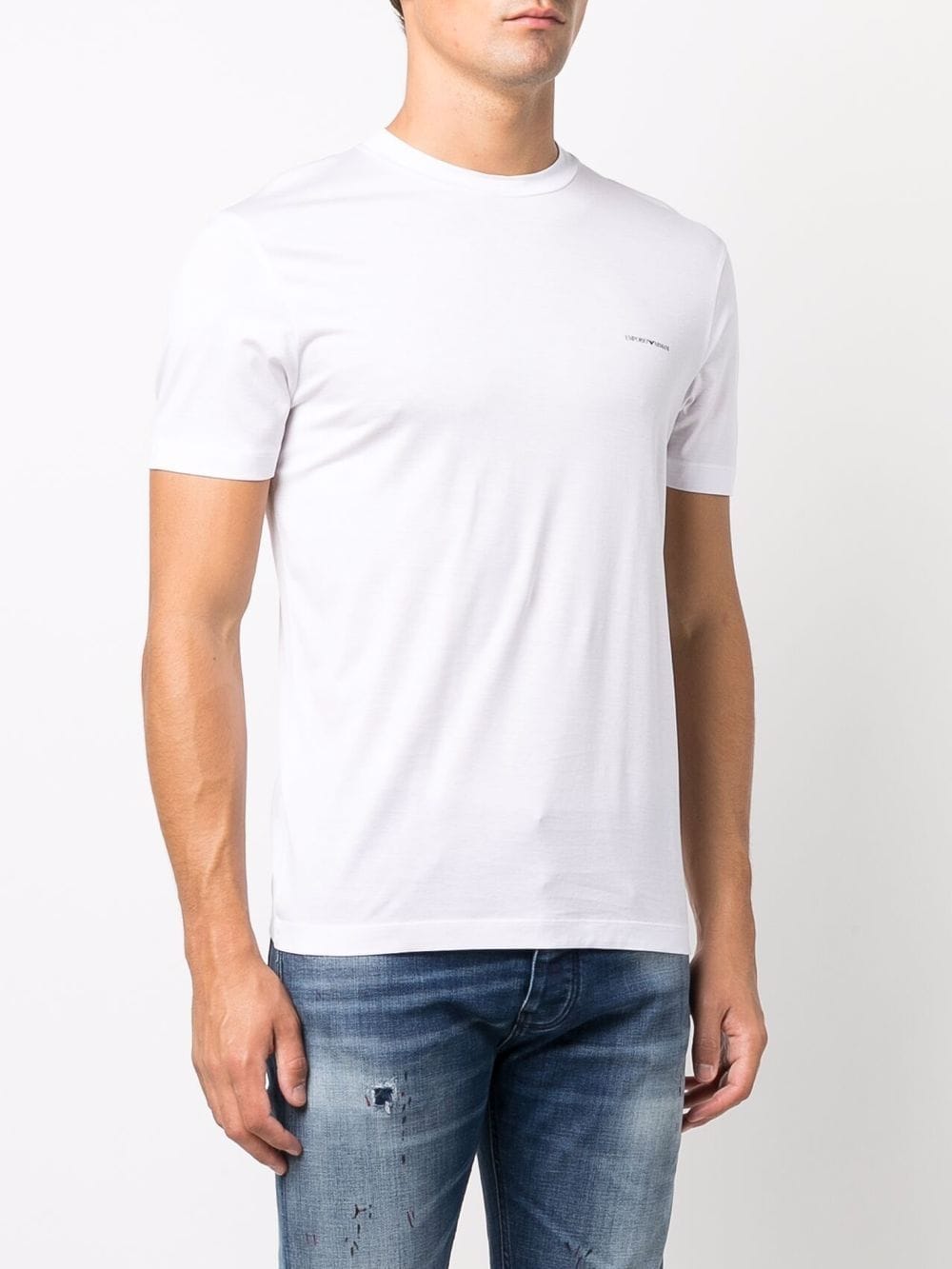 Emporio Armani T-shirts and Polos White