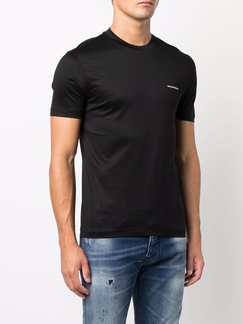 Emporio Armani T-shirts and Polos Black