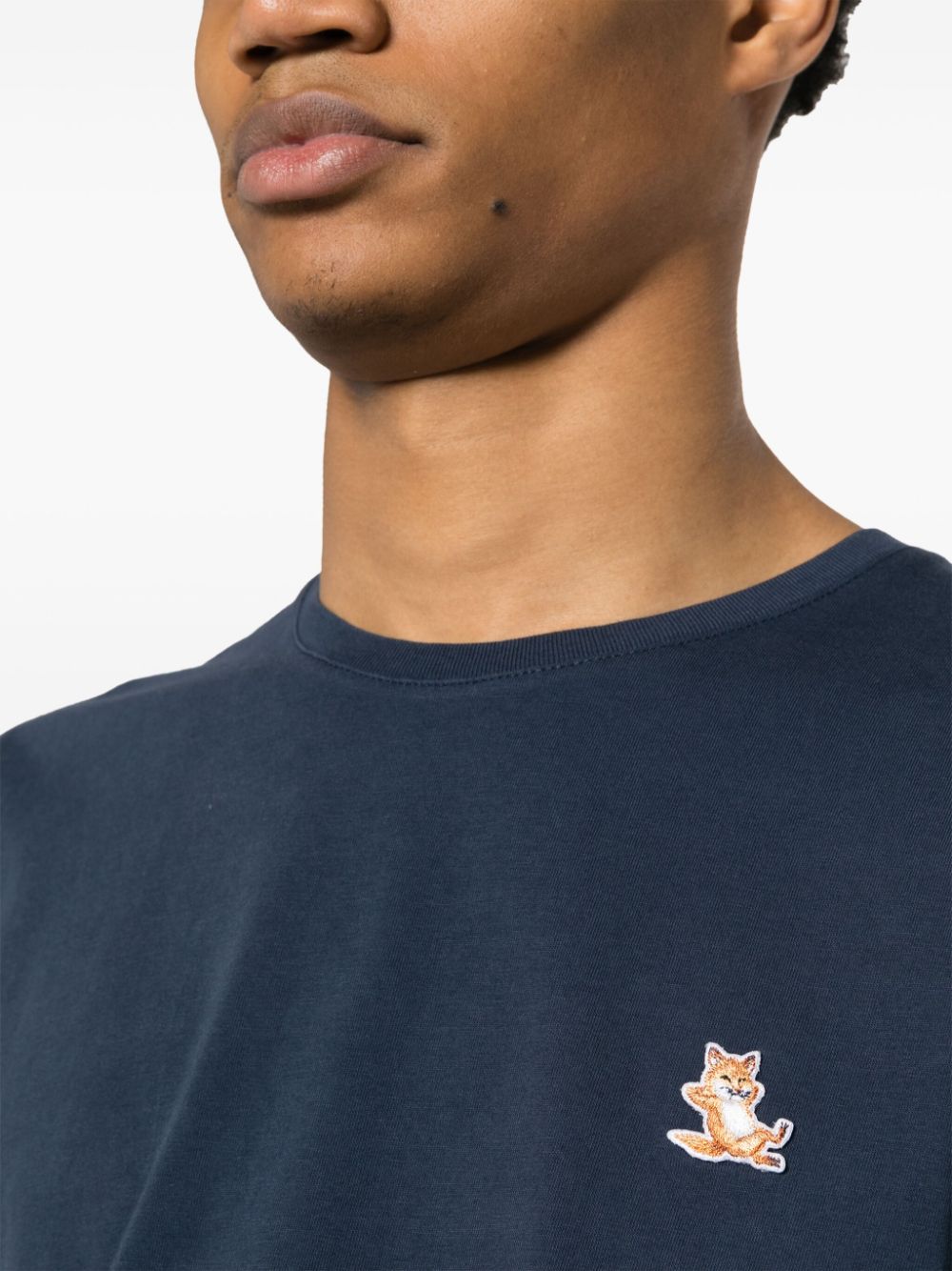 MAISON KITSUNE' T-shirts and Polos Blue