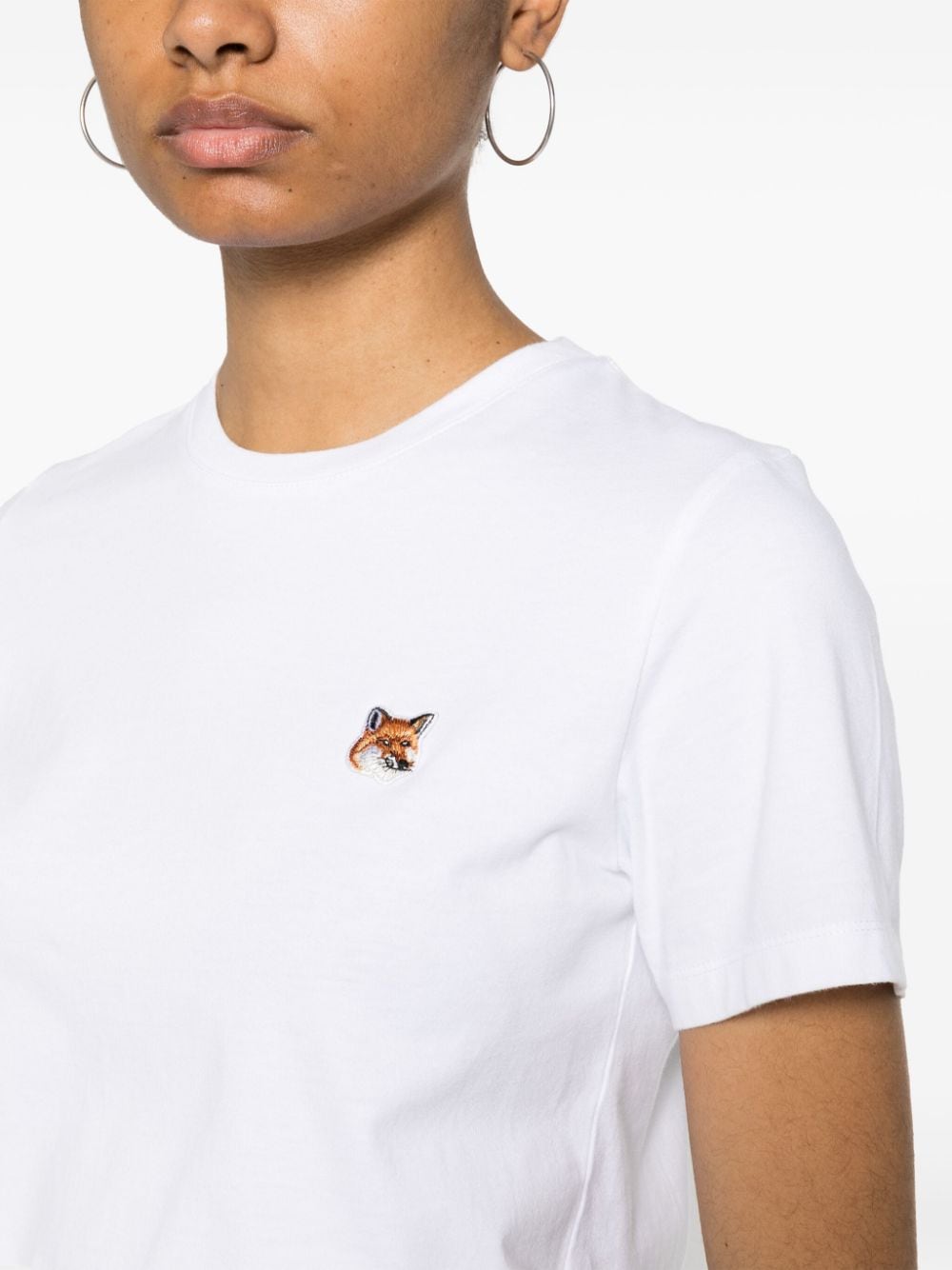 MAISON KITSUNE' T-shirts and Polos White