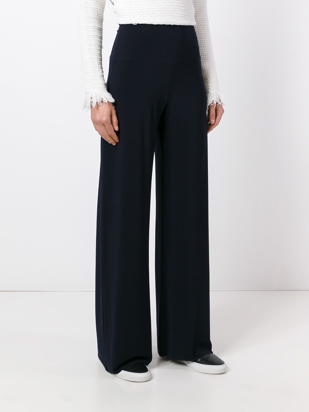 Norma Kamali Trousers Blue