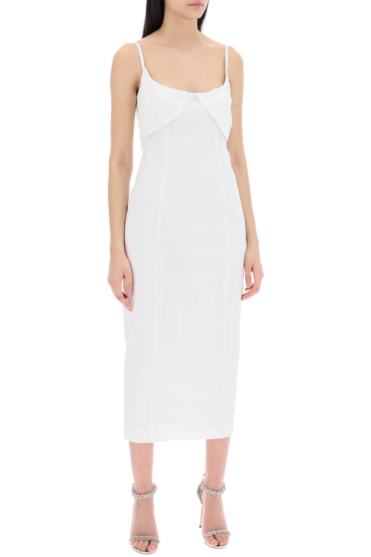 Rotate Rotate midi dress with ruffles