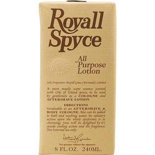 Royall Fragrances Royall Spyce Aftershave Lotion Cologne 8 Oz