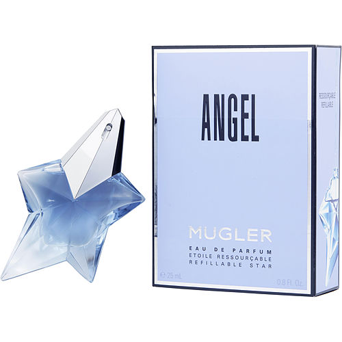 Thierry Mugler Angel Eau De Parfum Spray Refillable 0.8 Oz