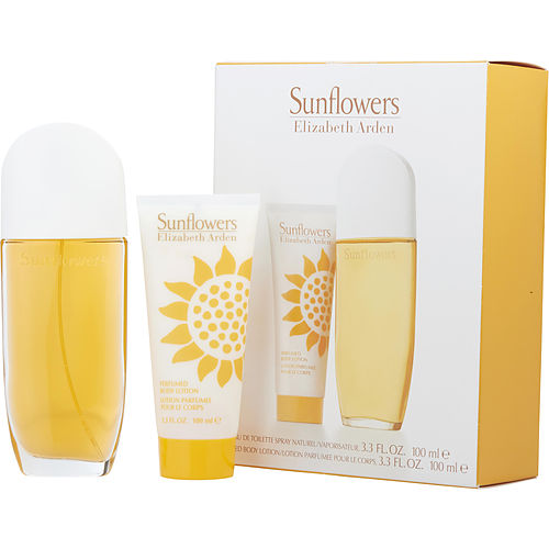 Elizabeth Arden Sunflowers Edt Spray 3.3 Oz & Body Lotion 3.3 Oz