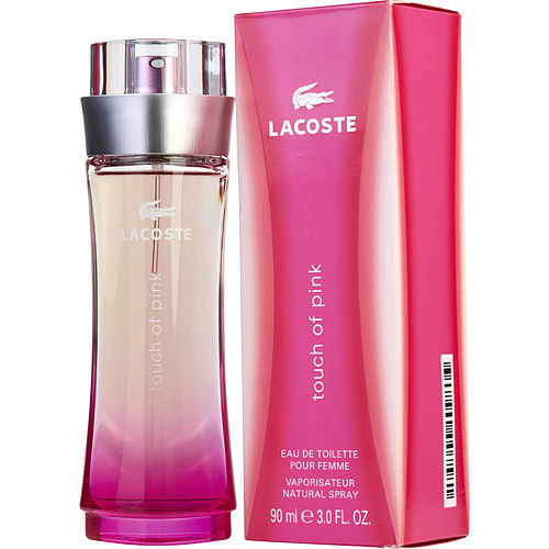 Lacoste Touch Of Pink Edt Spray 3 Oz For Women