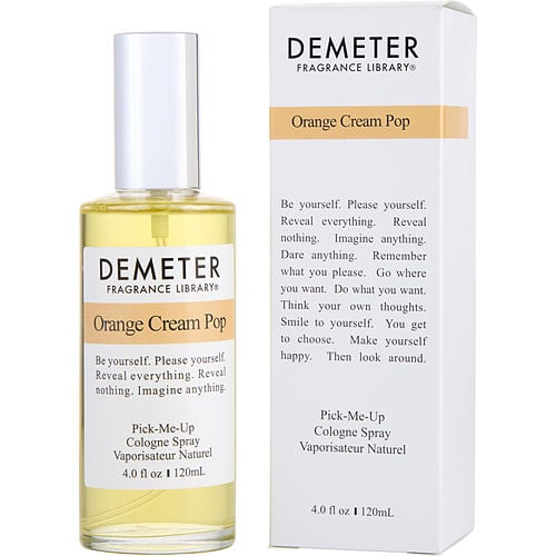 Demeter Demeter Orange Cream Pop Cologne Spray 4 Oz For Unisex