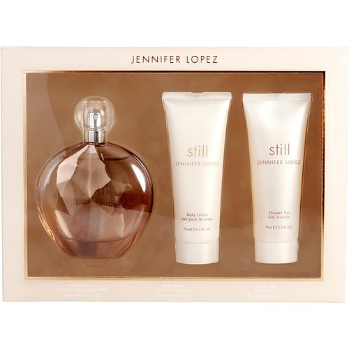 Jennifer Lopez Still Jennifer Lopez Eau De Parfum Spray 3.4 Oz & Body Lotion 2.5 Oz & Shower Gel 2.5 Oz