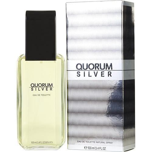 Antonio Puig Quorum Silver Edt Spray 3.4 Oz