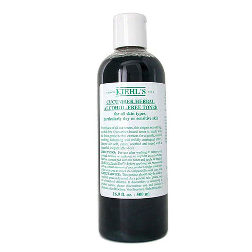 Kiehl'Skiehl'Scucumber Herbal Alcohol-Free Toner - For Dry Or Sensitive Skin Types  --500Ml/16.9Oz