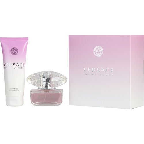 Gianni Versaceversace Bright Crystaledt Spray 1.7 Oz & Body Lotion 3.4 Oz (Travel Offer)