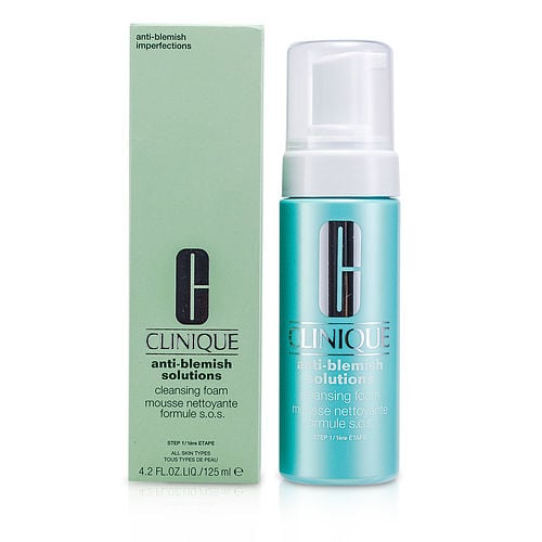 Clinique Clinique Anti-Blemish Solutions Cleansing Foam ( All Skin Types )--125Ml/4.2Oz