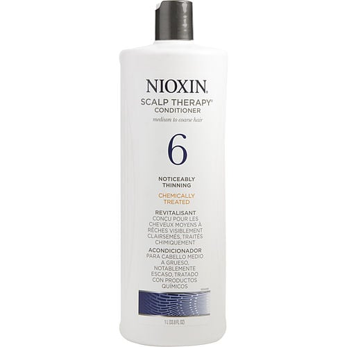 Nioxin Nioxin System 6 Scalp Therapy For Medium/Coarse Natural Noticeably Thinning Hair 33.8 Oz (Packaging May Vary)