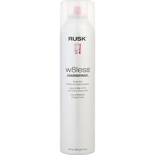 Rusk Rusk W8Less Strong Hold Shaping & Control Hair Spray 55% Voc 10 Oz