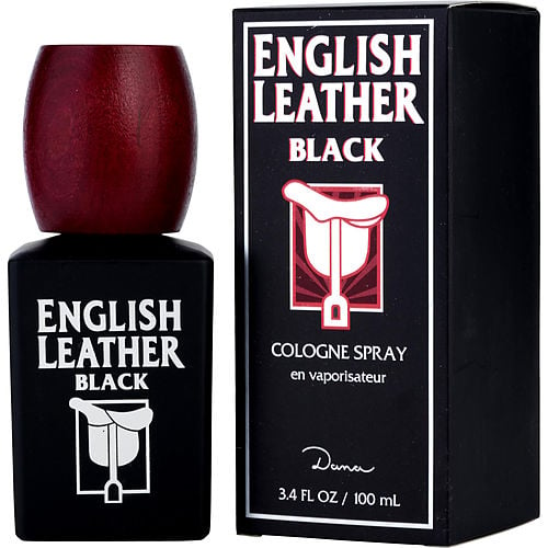 Dana English Leather Black Cologne Spray 3.4 Oz