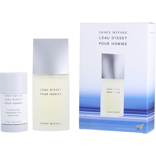 Issey Miyake L'Eau D'Issey Edt Spray 2.5 Oz & Alcohol Free Deodorant Stick 2.6 Oz For Men