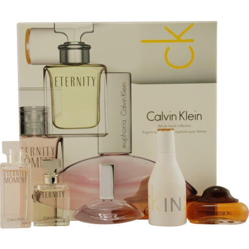 Calvin Klein Calvin Klein Variety 5 Piece Womens Mini Variety With Obsession & Eternity Moment & Euphoria & Ck In2U & Eternity And All Are Minis