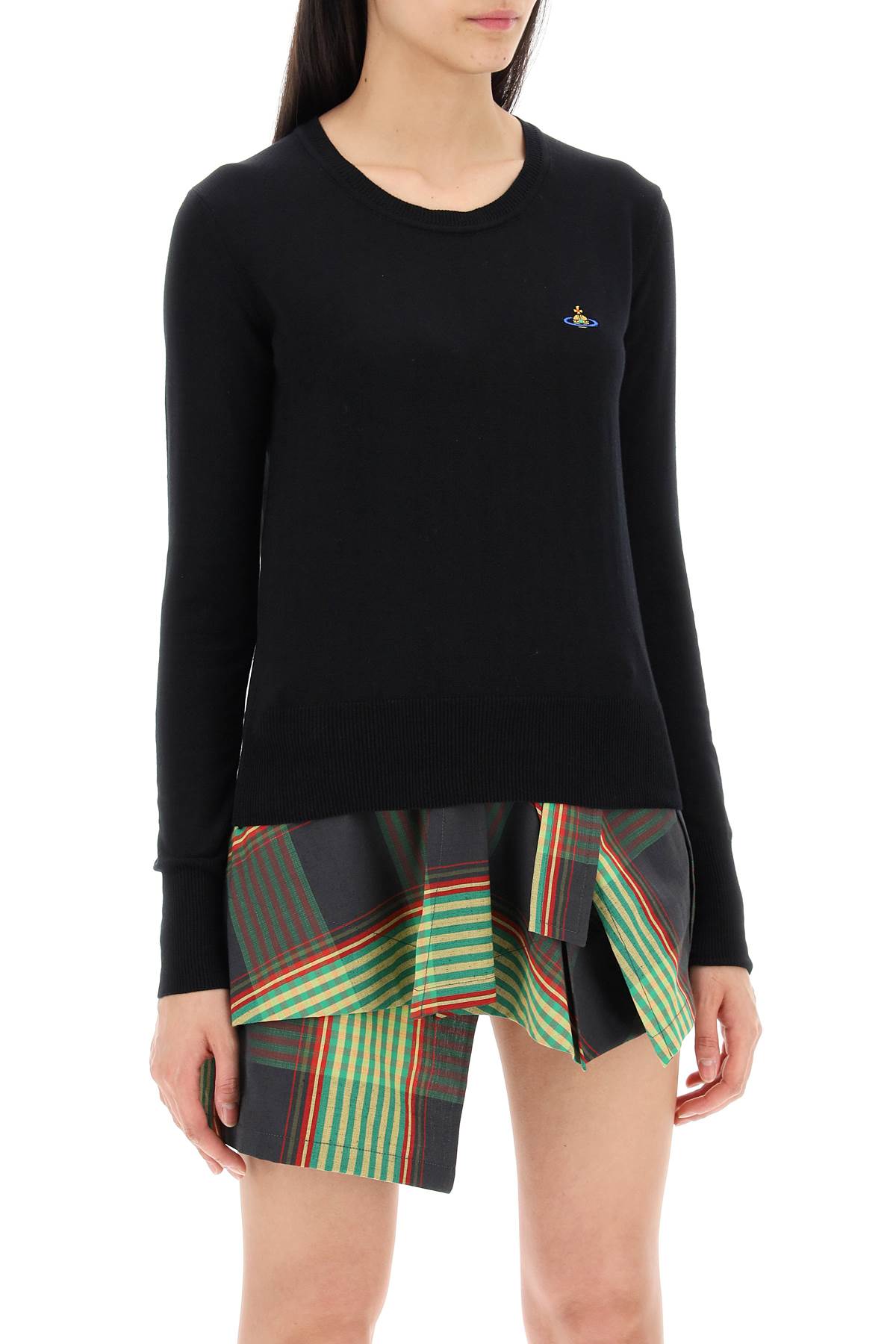 Vivienne Westwood Vivienne Westwood embroidered logo pullover