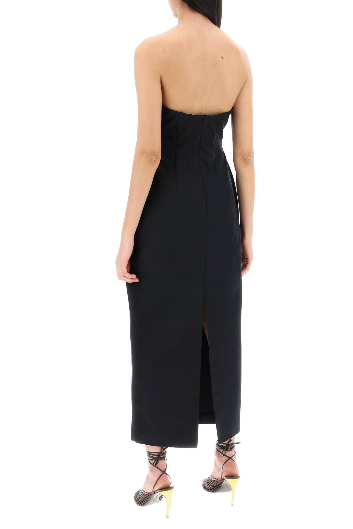 Magda Butrym hourglass bustier dress with