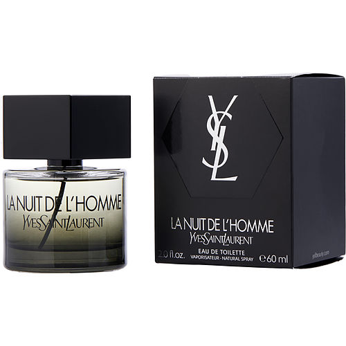 Yves Saint Laurentla Nuit De L'Homme Yves Saint Laurentedt Spray 2 Oz (New Packaging)