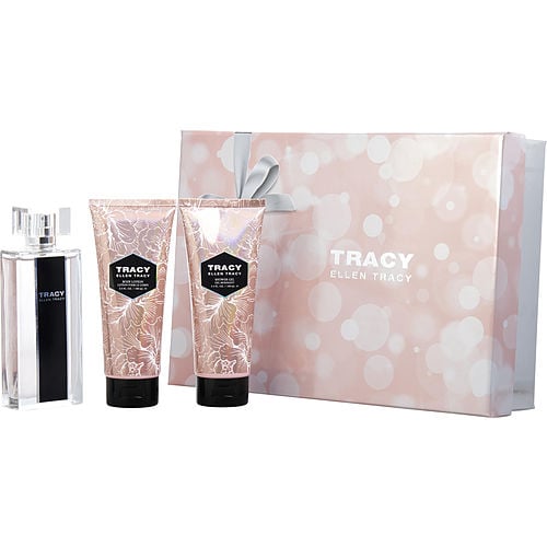 Ellen Tracy Tracy Eau De Parfum Spray 2.5 Oz (New Bottle Design) & Body Lotion 3.4 Oz & Shower Gel 3.4 Oz