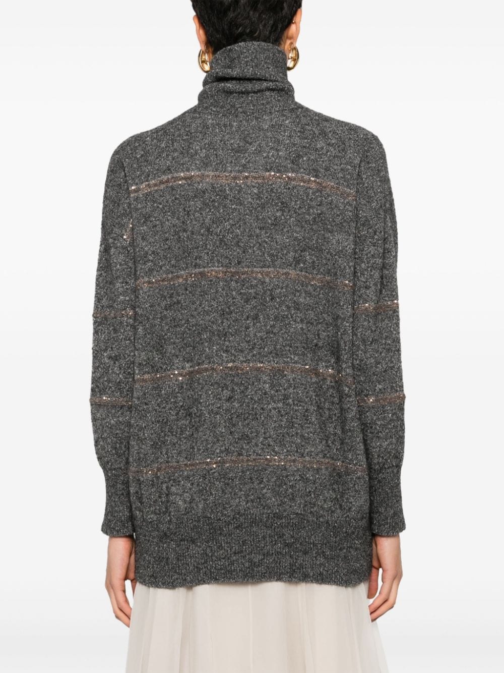 Brunello Cucinelli Sweaters Grey