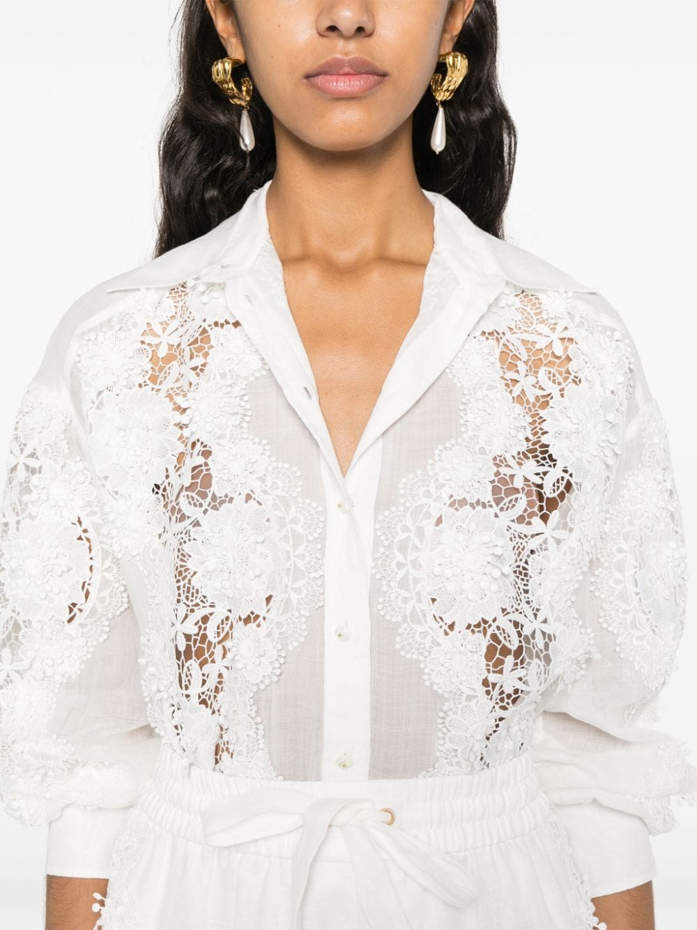 Zimmermann Shirts White