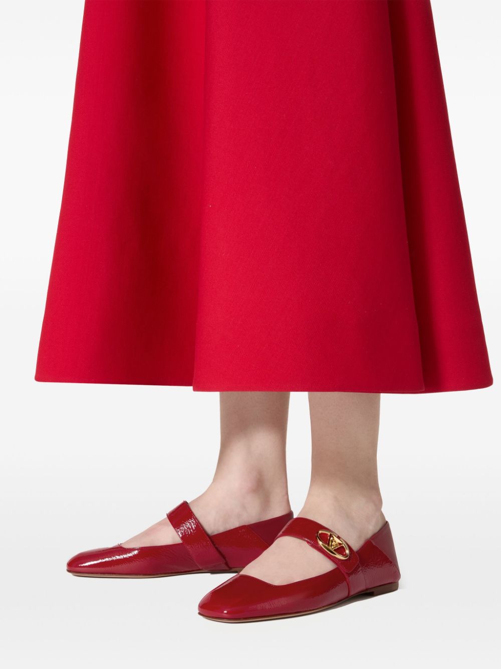 Valentino Garavani Flat shoes Red