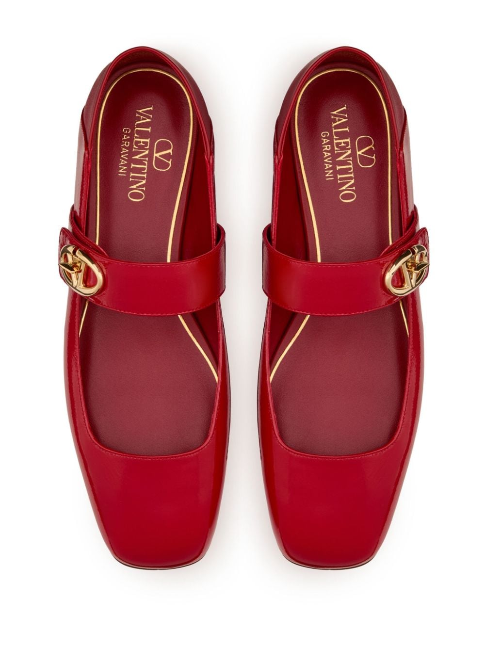 Valentino Garavani Flat shoes Red