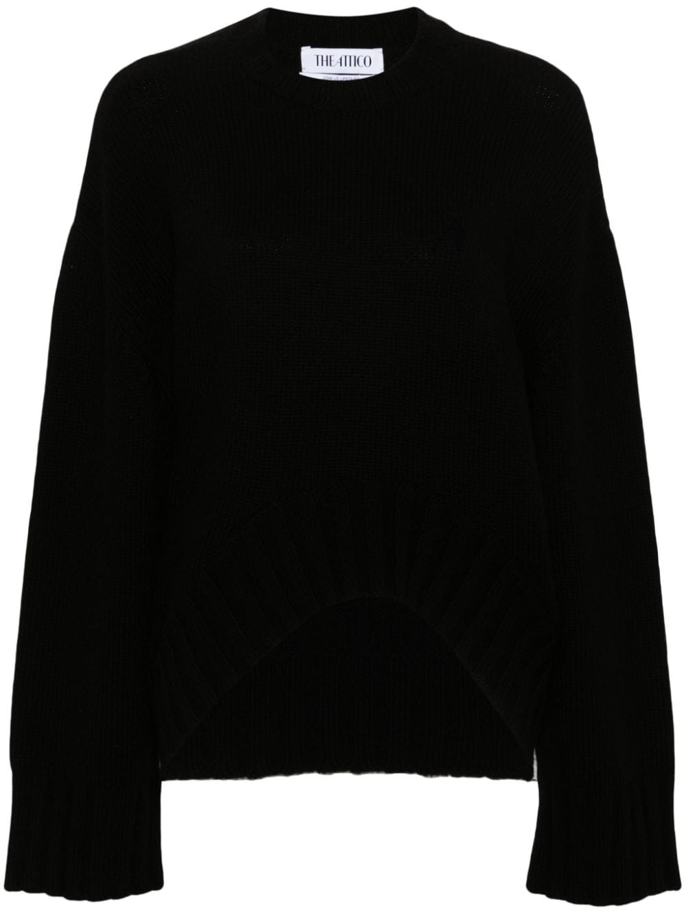 The Attico Sweaters Black