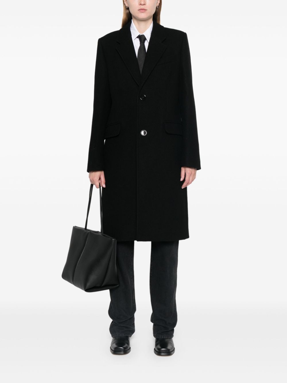 Ami Paris Coats Black