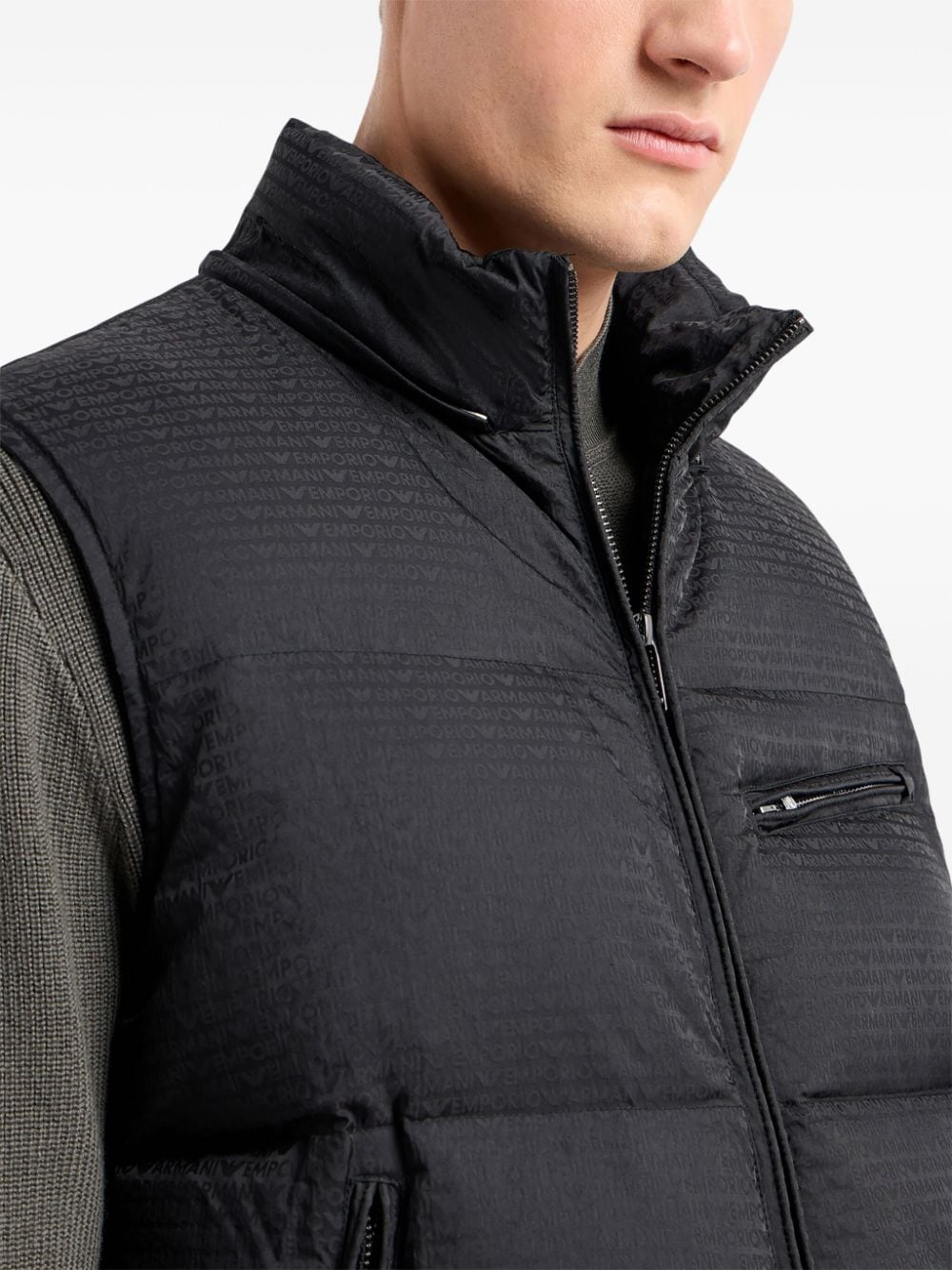 Emporio Armani Jackets Black