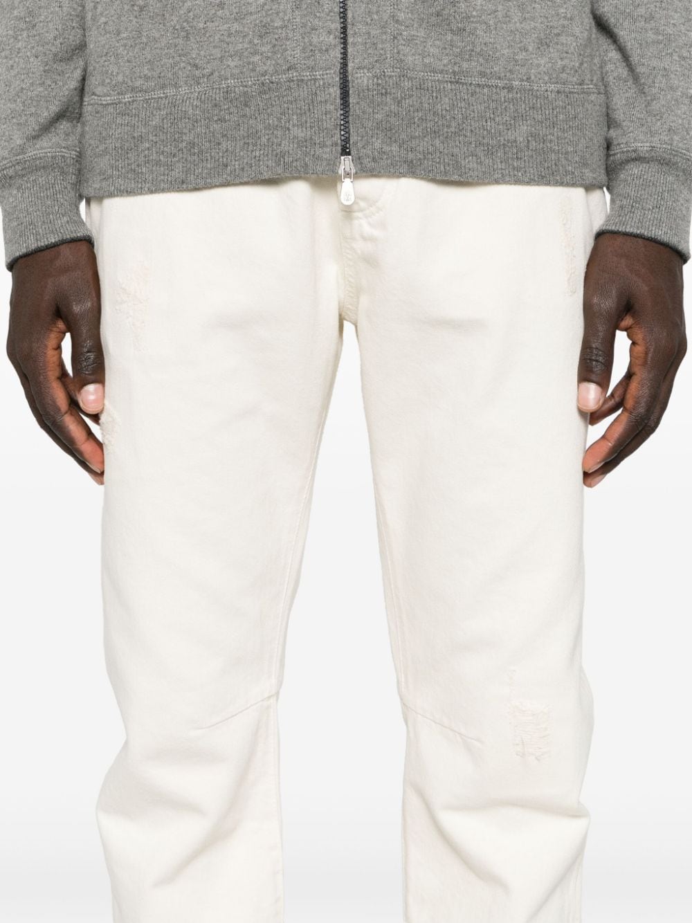 Brunello Cucinelli Jeans White