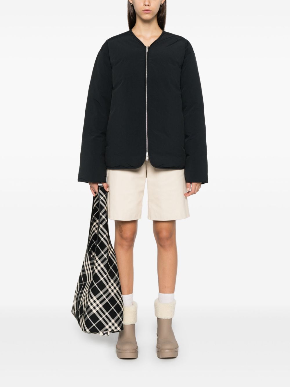 JIL SANDER PLUS Coats Black