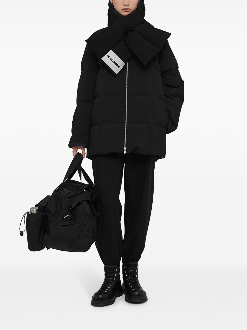 JIL SANDER PLUS Coats Black