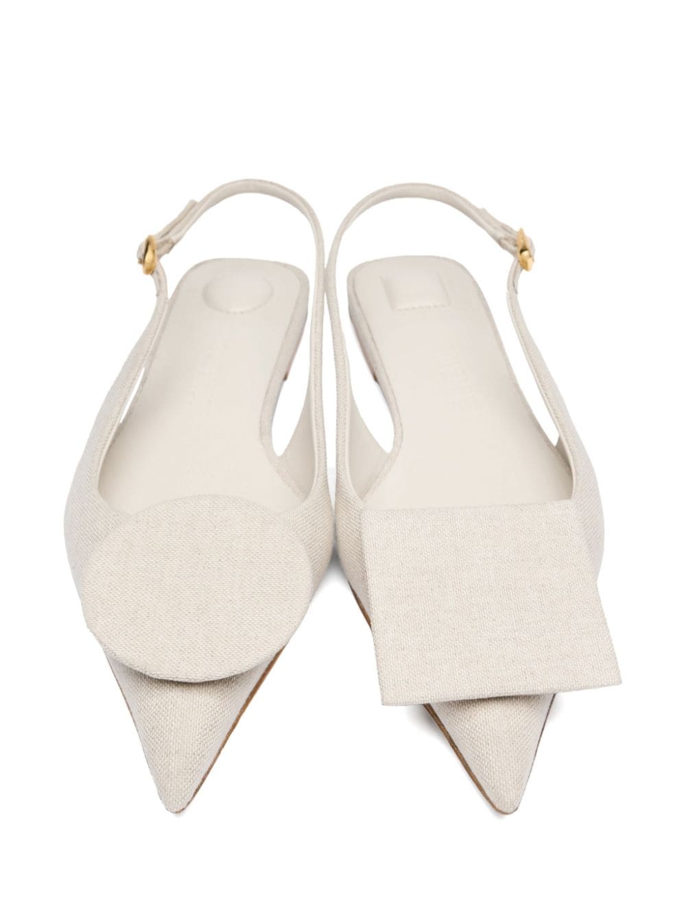 JACQUEMUS Flat shoes Grey