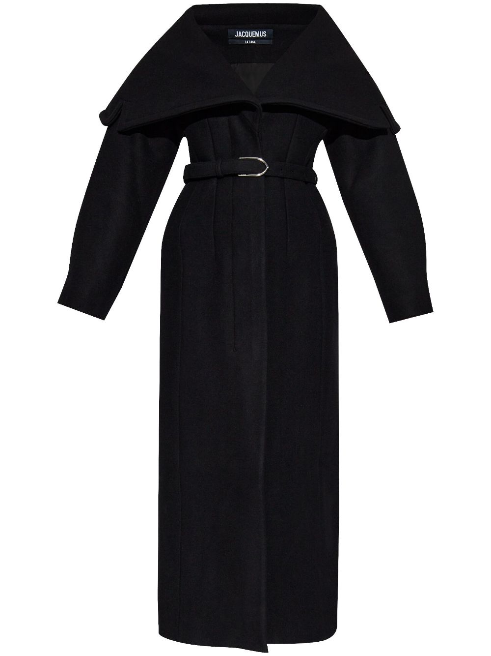 JACQUEMUS Coats Black