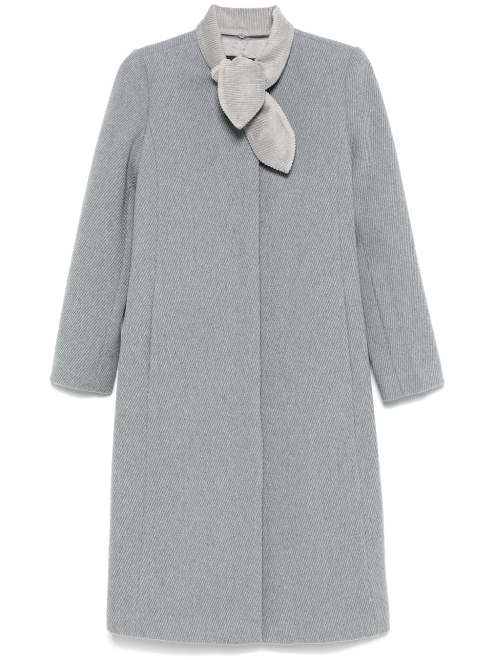 Emporio Armani Coats Grey