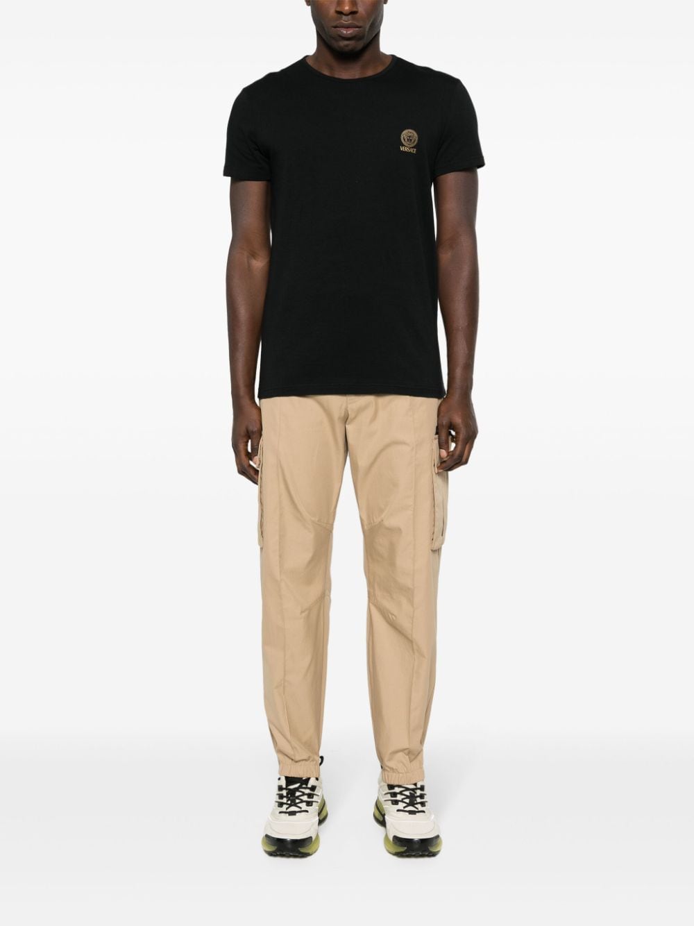 Versace T-shirts and Polos Black