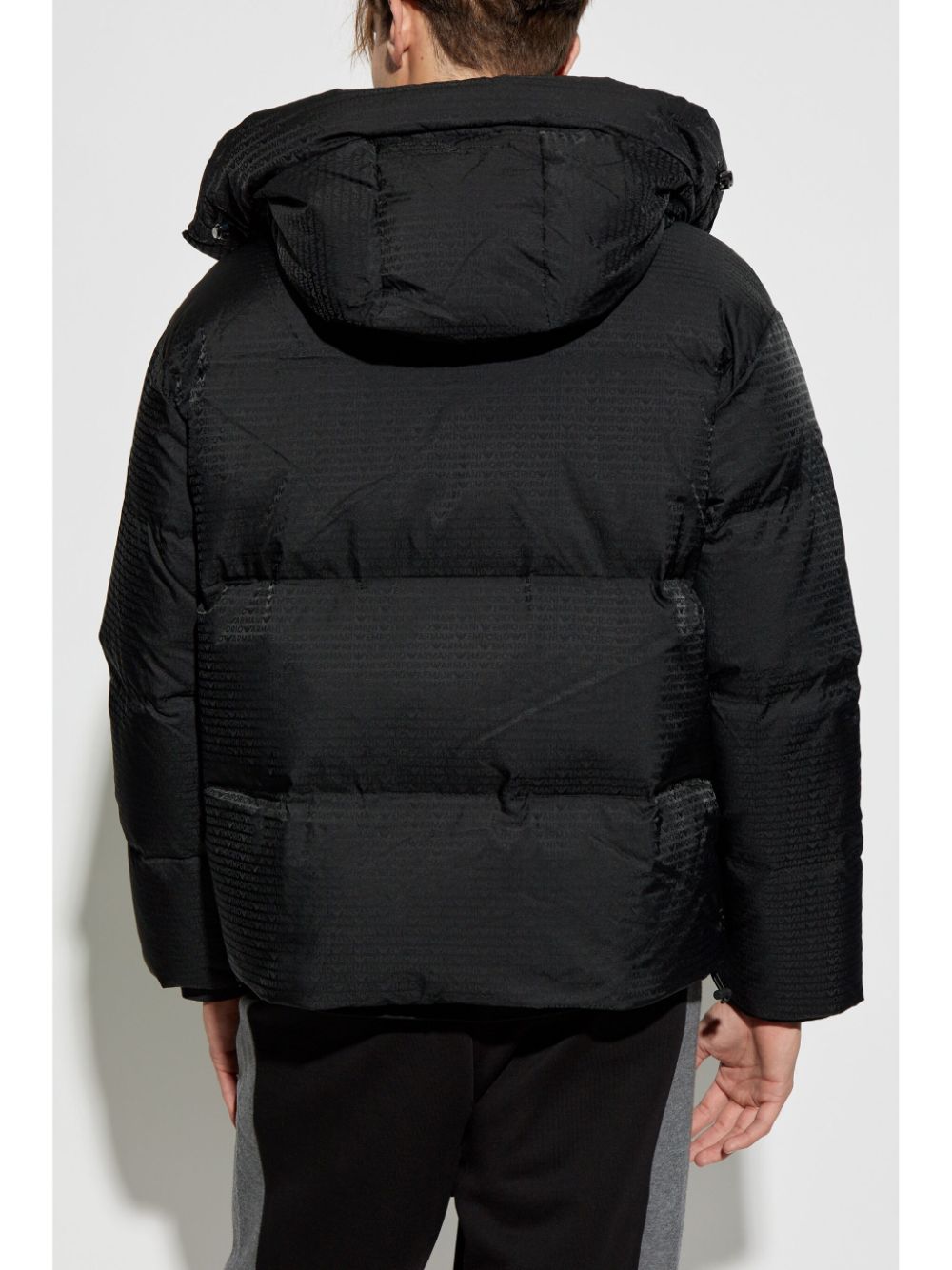 Emporio Armani Coats Black