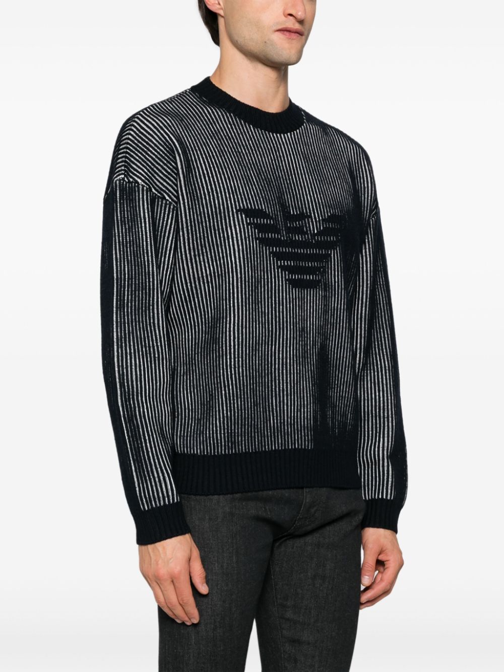 Emporio Armani Sweaters Blue