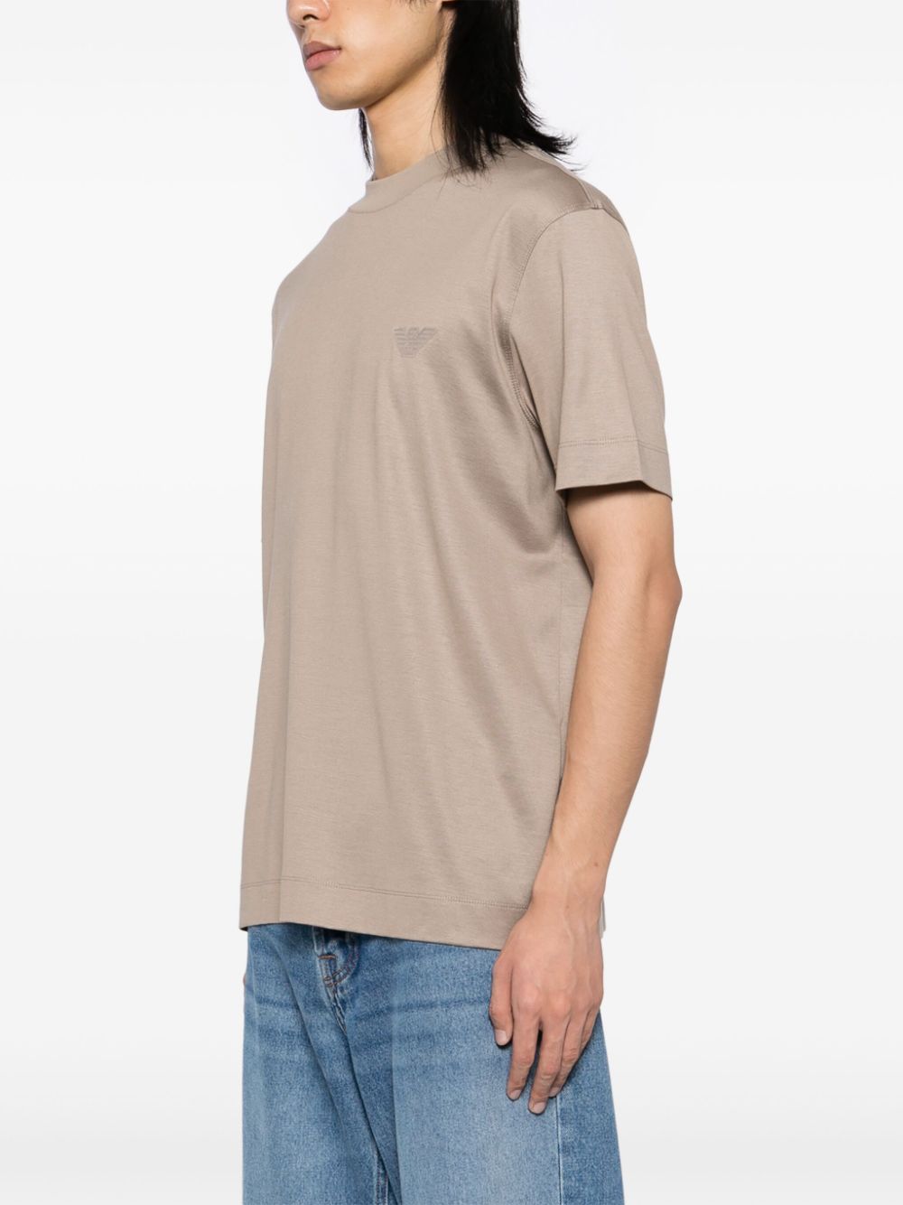 Emporio Armani T-shirts and Polos Dove Grey