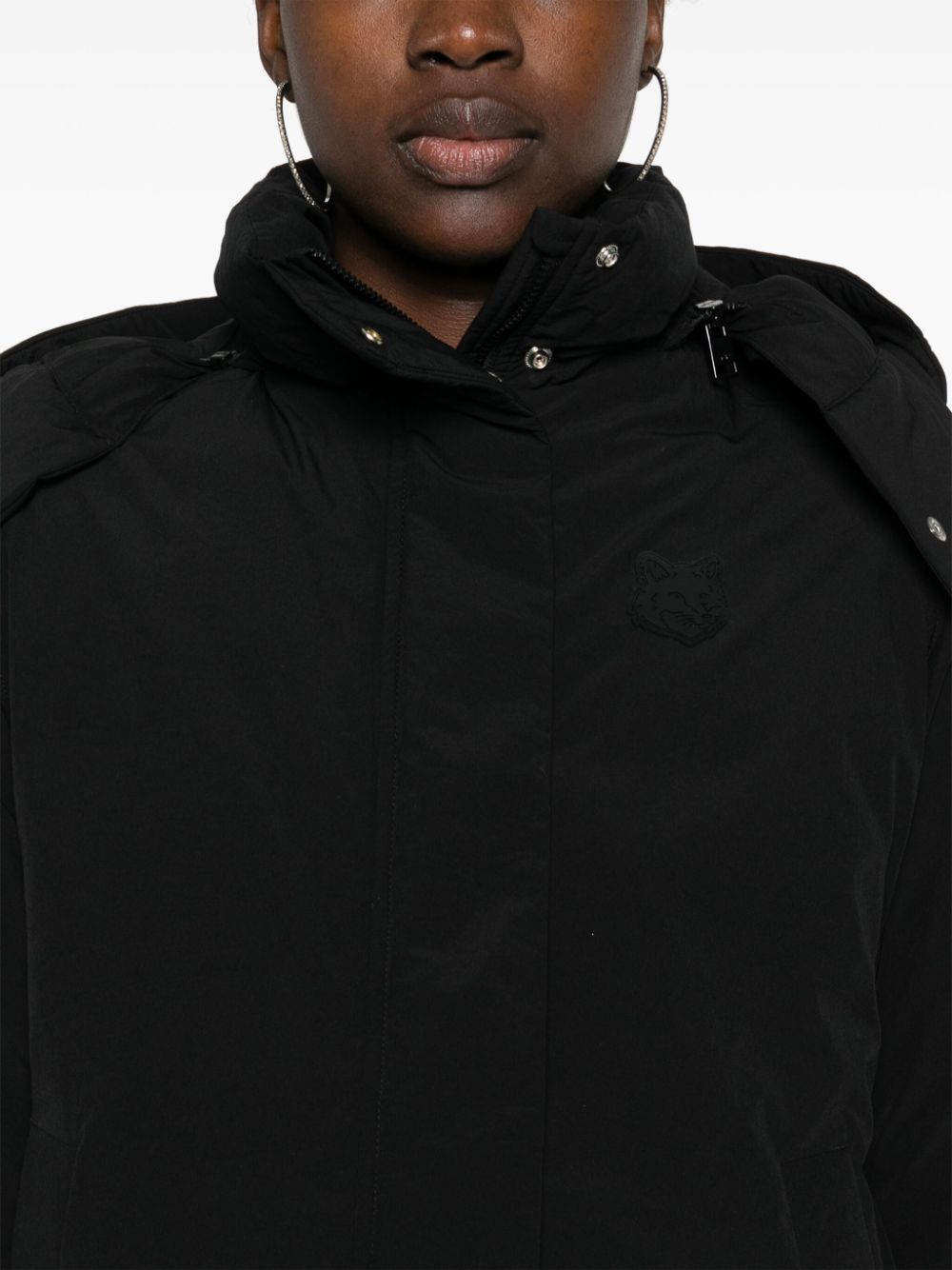 MAISON KITSUNE' Coats Black