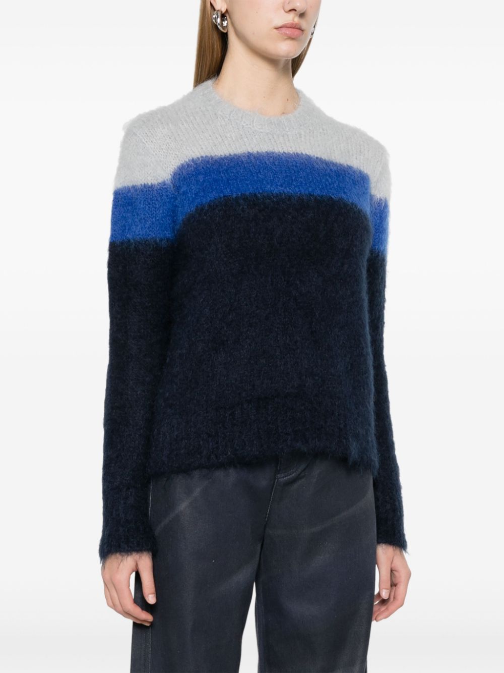 Emporio Armani Sweaters Blue