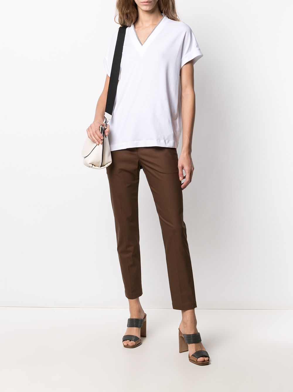 Brunello Cucinelli T-shirts and Polos White