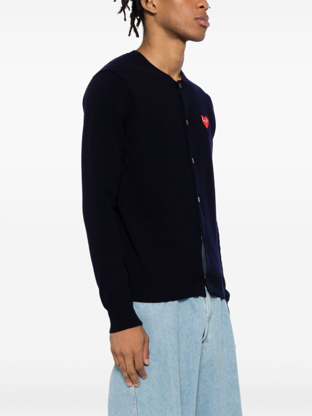 Comme des Garcons Sweaters Blue