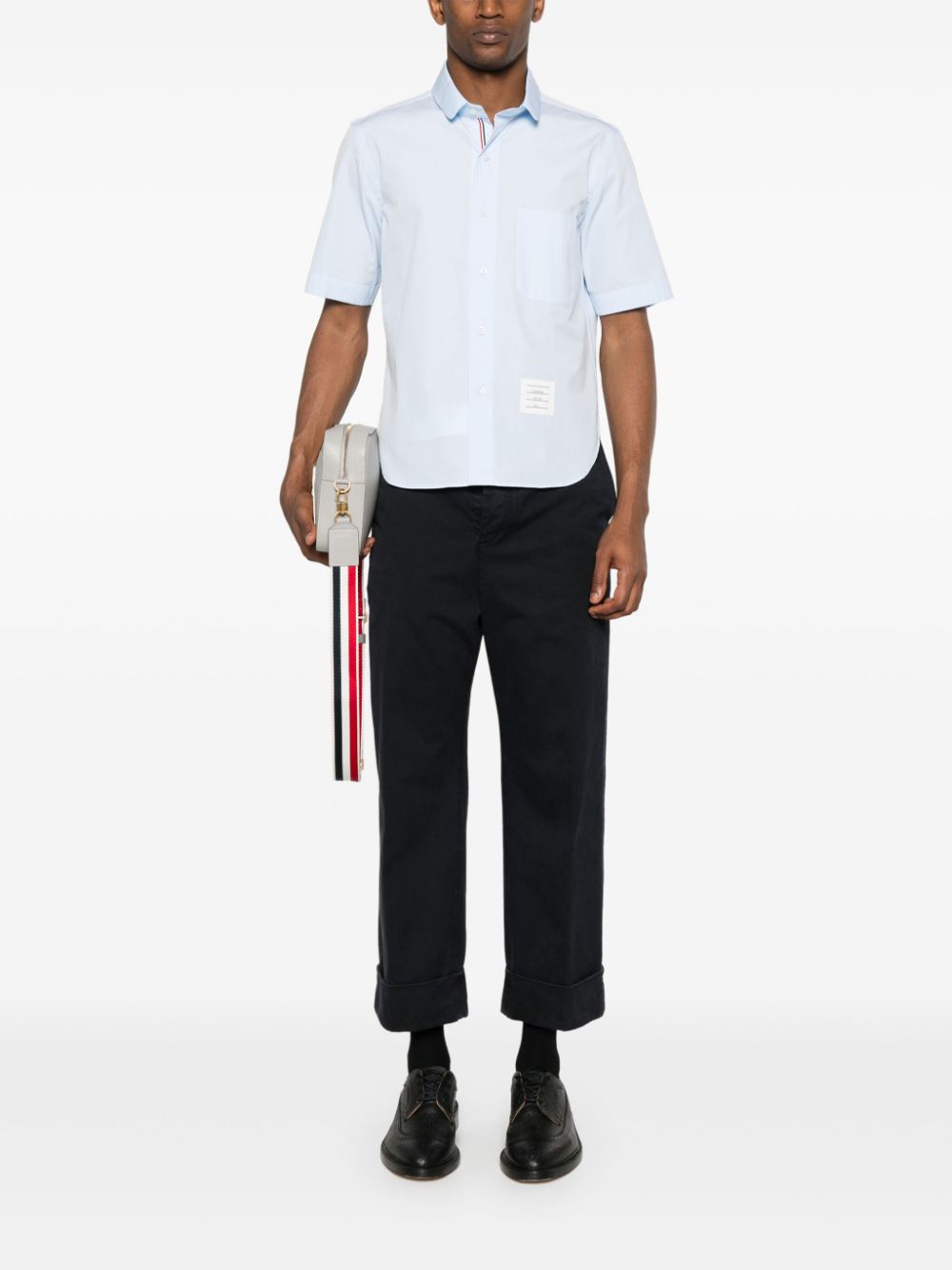 Thom Browne Shirts Clear Blue