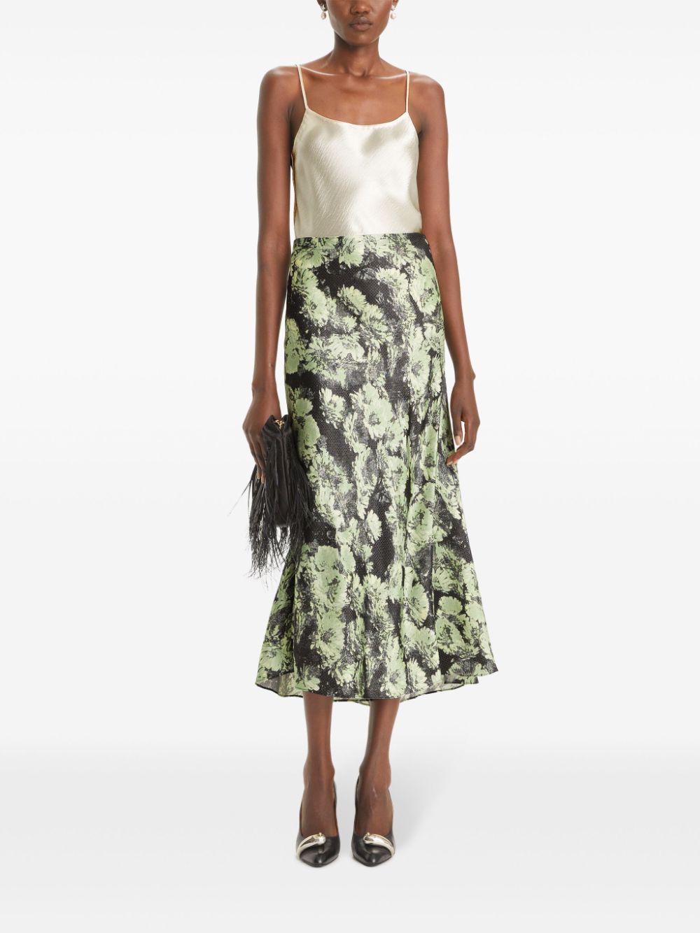 Tory Burch Skirts Green