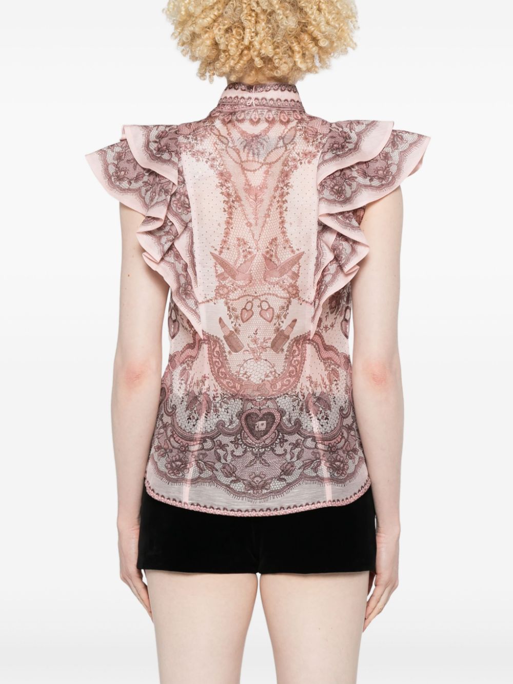 Zimmermann Top Pink